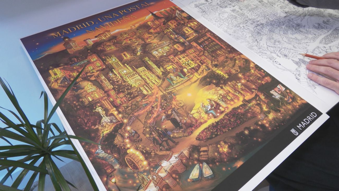 Conocemos al artista tras el diseño del nuevo cartel de Navidad del Ayuntamiento de Madrid: Polinho Trapalleiro