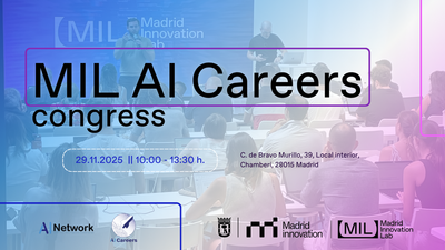 El congreso que mira al futuro de las profesiones de la IA llega al Madrid Innovation Lab