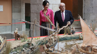 Inaugurado el belén de la Real Casa de Correos