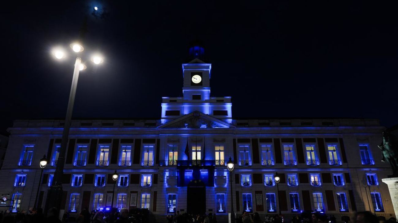 Horarios para no perderte el nuevo videomapping navideño de la Real Casa de Correos