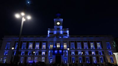 Horarios para no perderte el nuevo videomapping navideño de la Real Casa de Correos