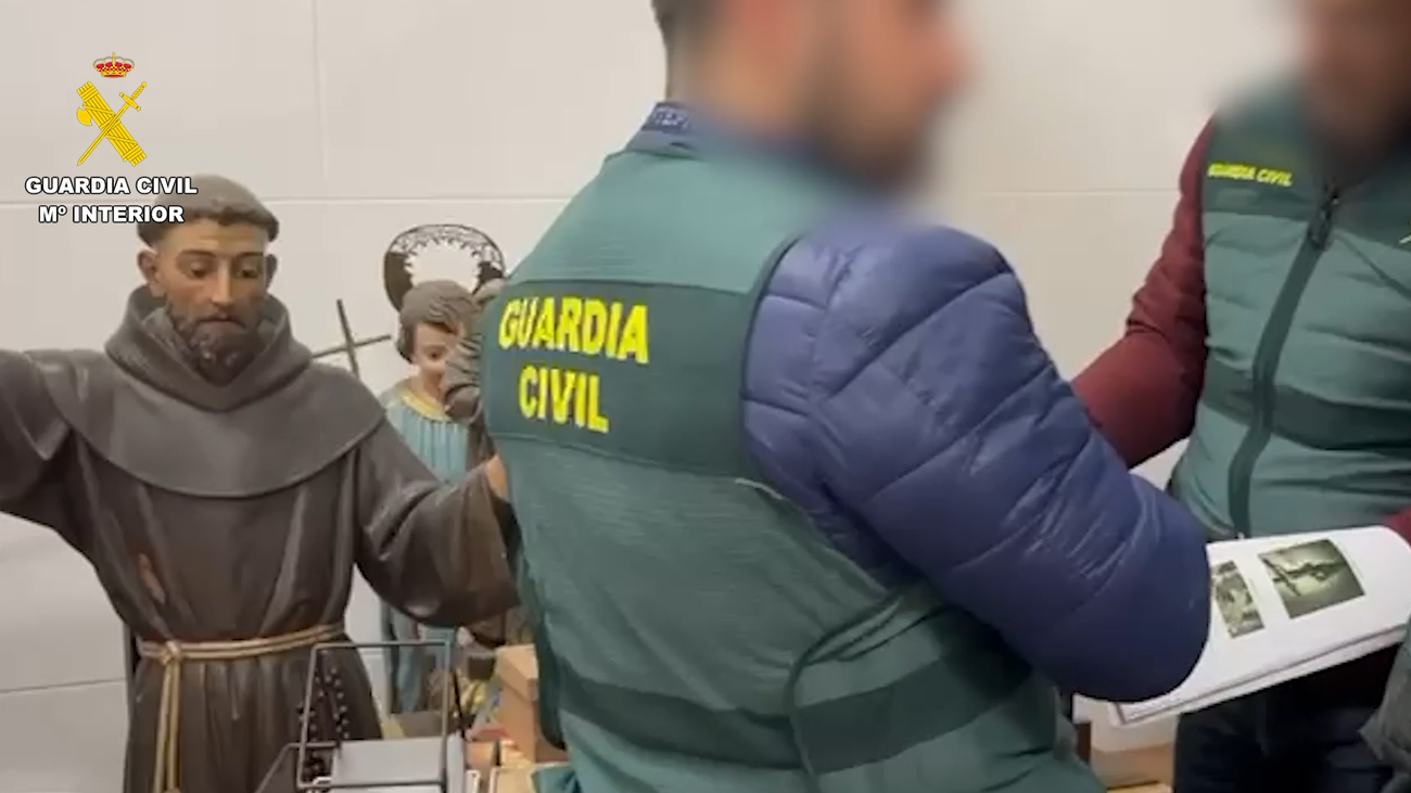 Operación de la Guardia Civil en el monasterio de Belorado
