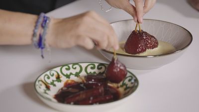 Sabor a Madrid: peras al vino en Belmonte de Tajo