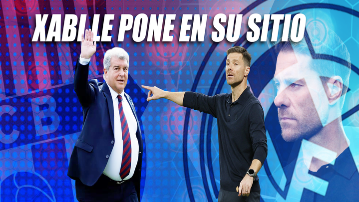 Laporta y Xabi Alonso / TELEMADRID