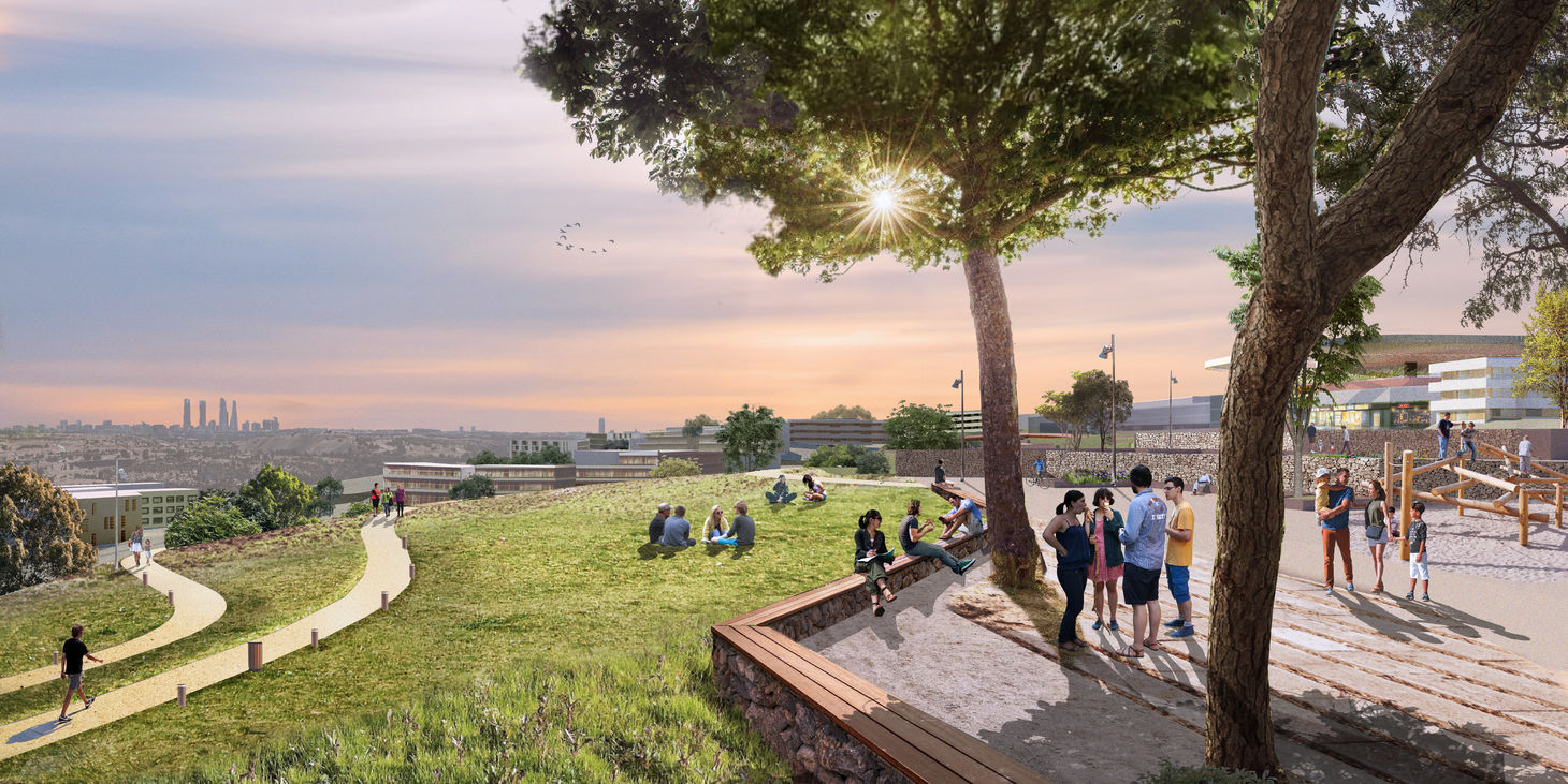 Así será La Solana de Valdebebas, cuyos primeros edificios se construirán  en 2026