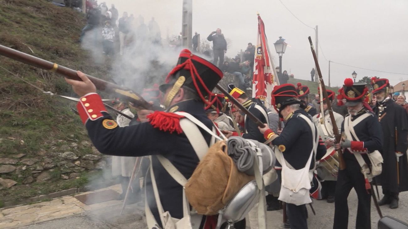 Somosierra recrea su batalla, que será declarada Bien de Interés Cultural