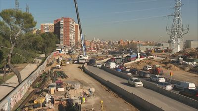 La excavación del túnel de la A-5 se adelanta un mes y el tráfico hacia Madrid se desvía desde este lunes
