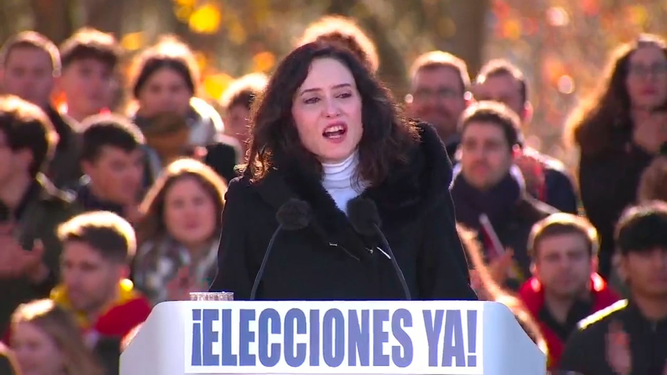 Ayuso: "No nos acostumbremos a lo que no es normal, así comienzan todas las dictaduras"