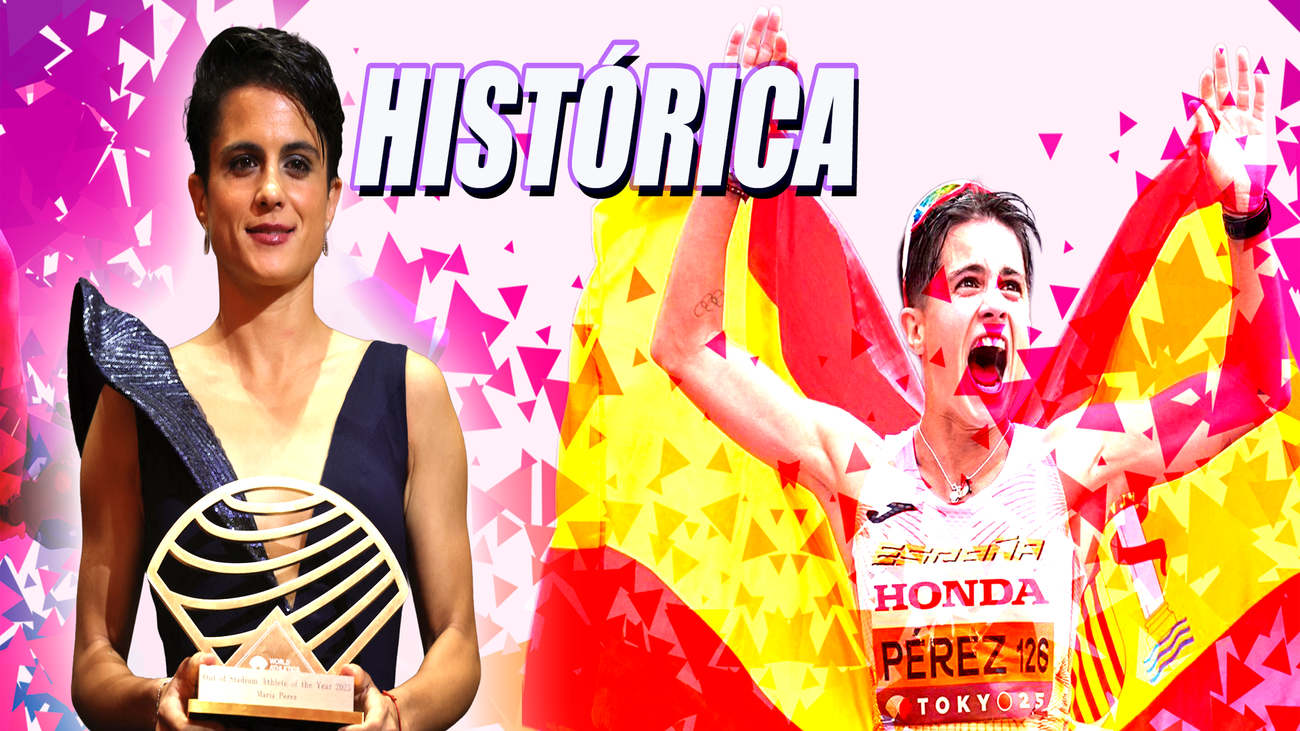 María Pérez, primera española galardonada como 'Atleta del Año'