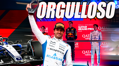 Carlos Sainz araña un épico podio en Catar