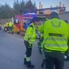 Herido muy grave un motorista tras colisionar con un turismo en Canillejas