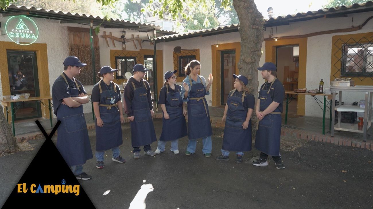 El Camping: cocinando