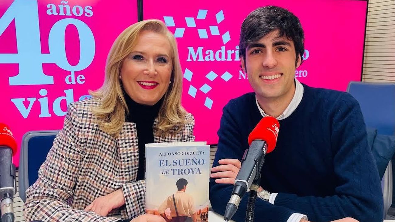 Alfonso Goizueta presenta 'El sueño de Troya': "No podría vivir sin escribir"