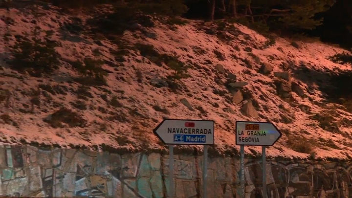 La Aemet amplia hasta el miércoles a primera hora las nevadas en la Sierra