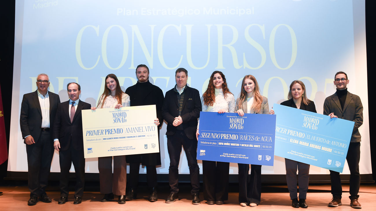 Madrid elige los proyectos ganadores del concurso 'Sueña Madrid 2025' para transformar ocho espacios urbanos