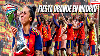 Las bicampeonas celebran a lo grande el título de la Liga de Naciones