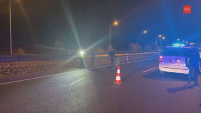 Muere un motorista en un accidente en Leganés, en la M-407