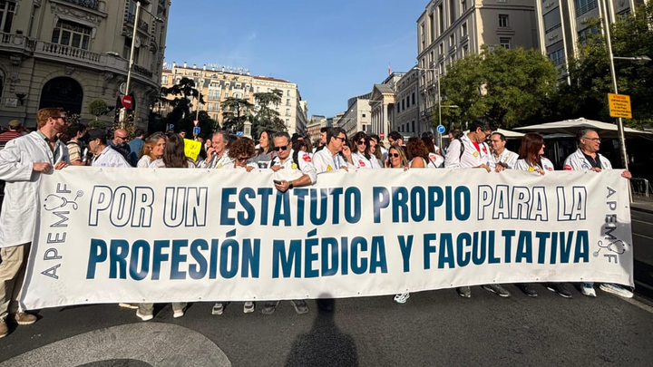 Este martes arrancan 4 días de huelga de médicos en toda España