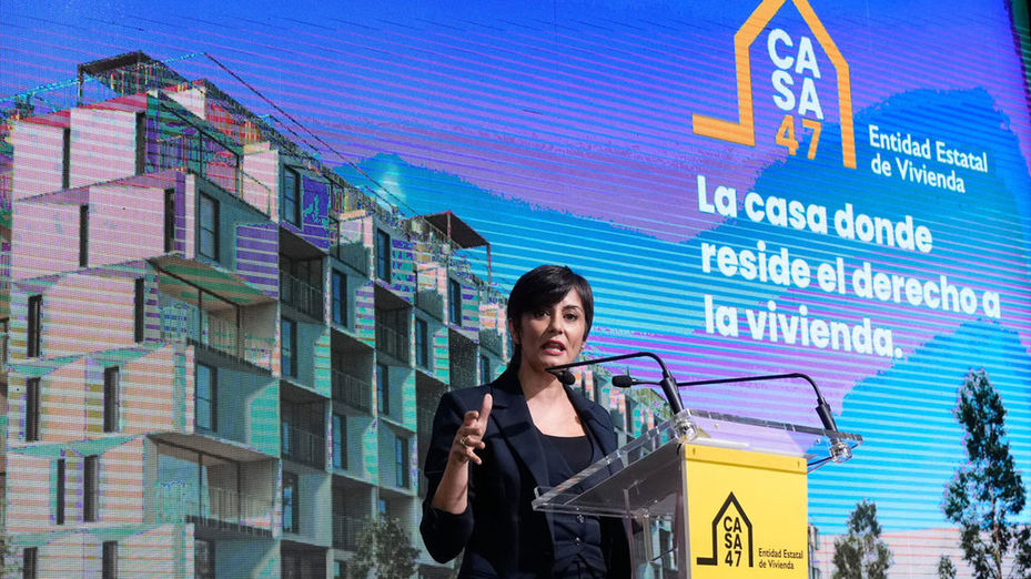 La ministra de vivienda cifra en 1.600, las viviendas que ha promovido el Estado este año