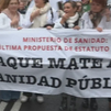 Los sindicatos convocan una huelga indefinida para exigir a Sanidad un Estatuto Marco para todos los profesionales