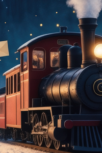 El tren de la Navidad de Navacerrada camino del Valle de La Barranca