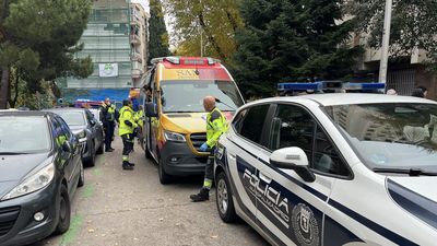 Un mujer muere al lanzarse al vacío desde un décimo piso en Madrid, con dos niños de tres años