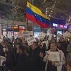 Cientos de personas claman en Madrid por la libertad en Venezuela