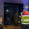 Rescatados 19 vecinos de una  vivienda en avenida San Diego tras un incendio en el cuarto de contadores