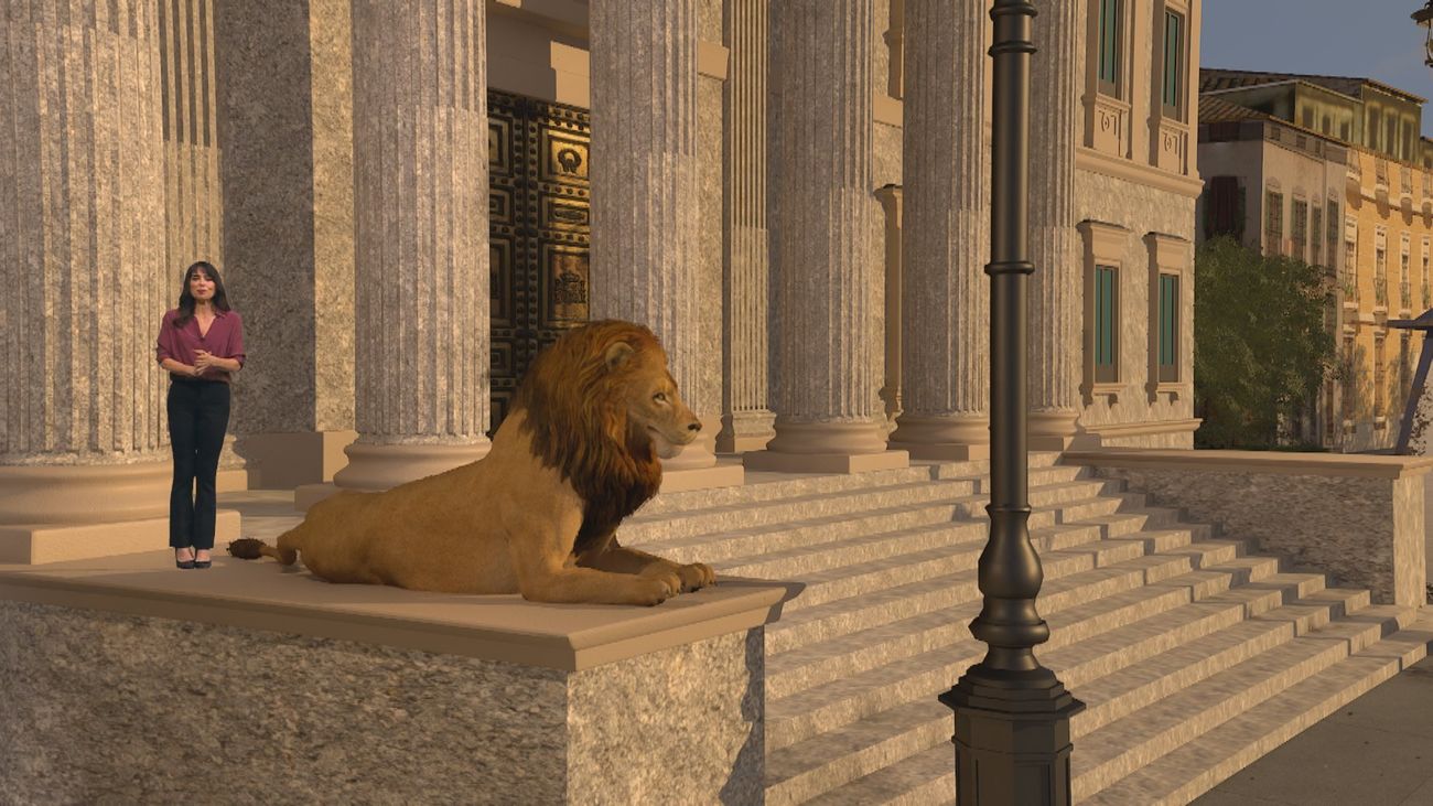 La historia de los icónicos leones del Congreso de los Diputados