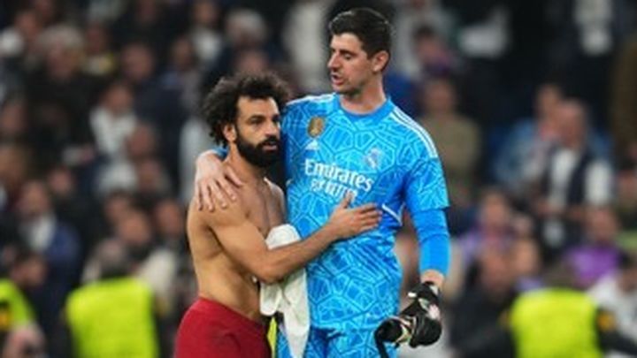 Salah y Courtois / EFE