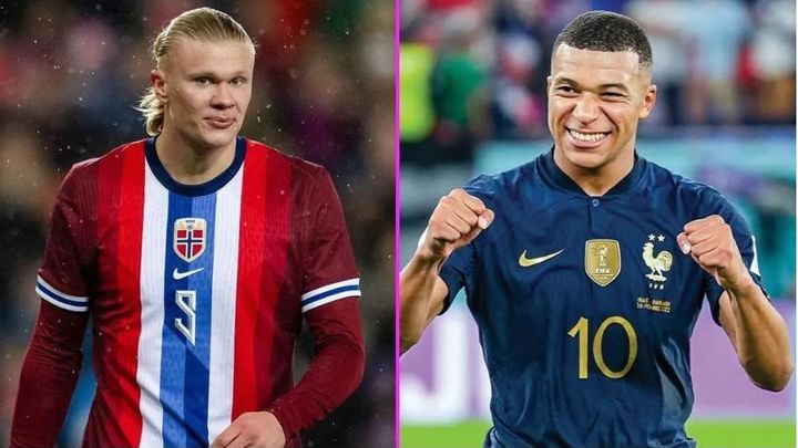 Haaland y Mbappé / TELEMADRID