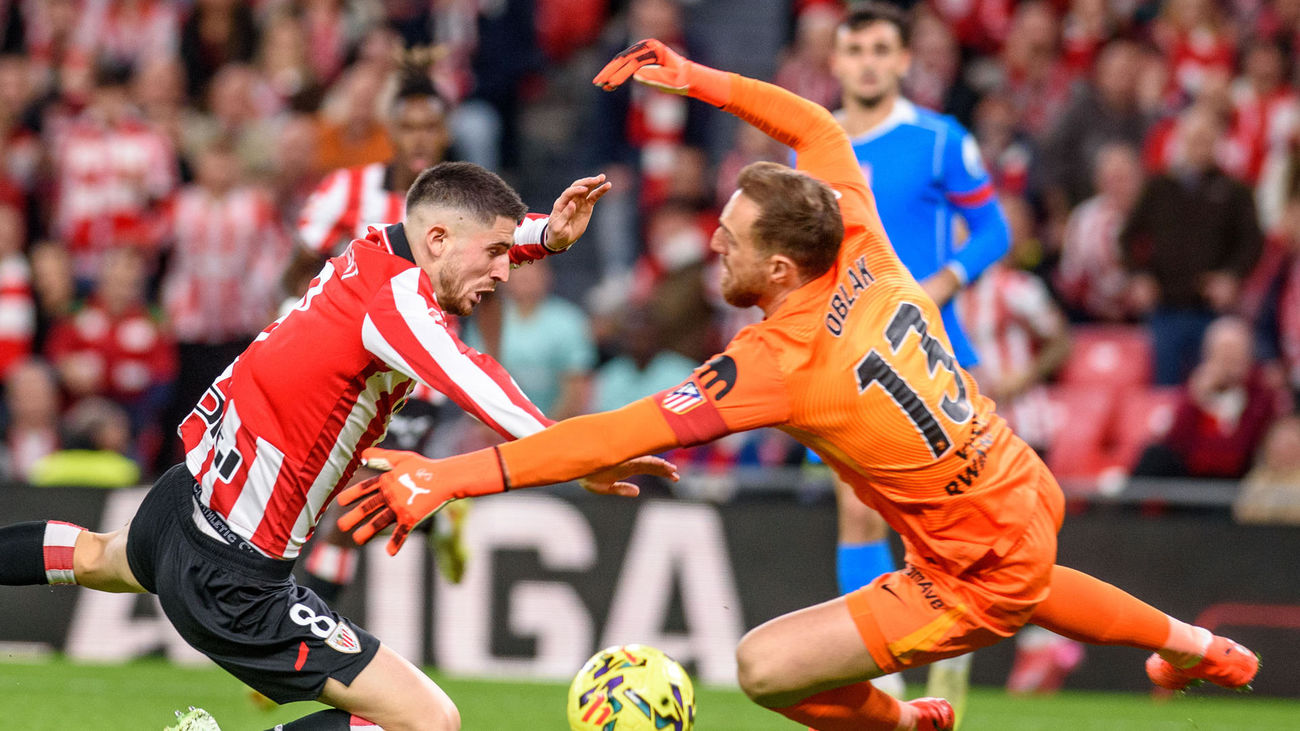 Oblak ante el Athletic