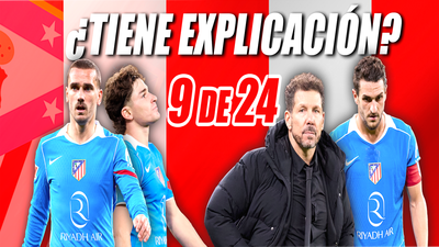 El Atlético de Madrid,  9 de 24 puntos fuera de casa