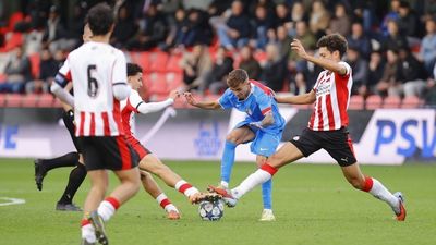 3-1. El Atlético de Madrid Juvenil, remontado por el PSV Eindhoven