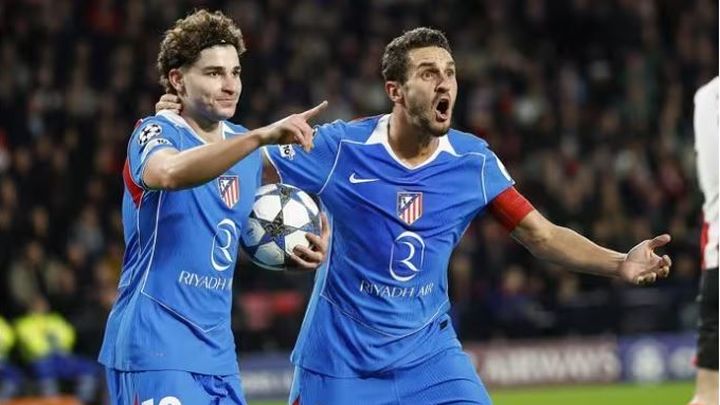 2-3. El Atlético de Madrid resurge ante el PSV Eindhoven