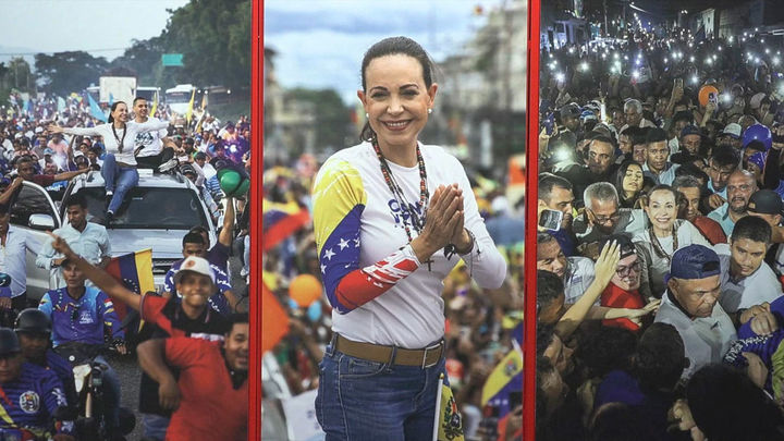 Los venezolanos pendientes de Oslo ante la incógnita de si Corina Machado recibirá el Nobel de la Paz en persona