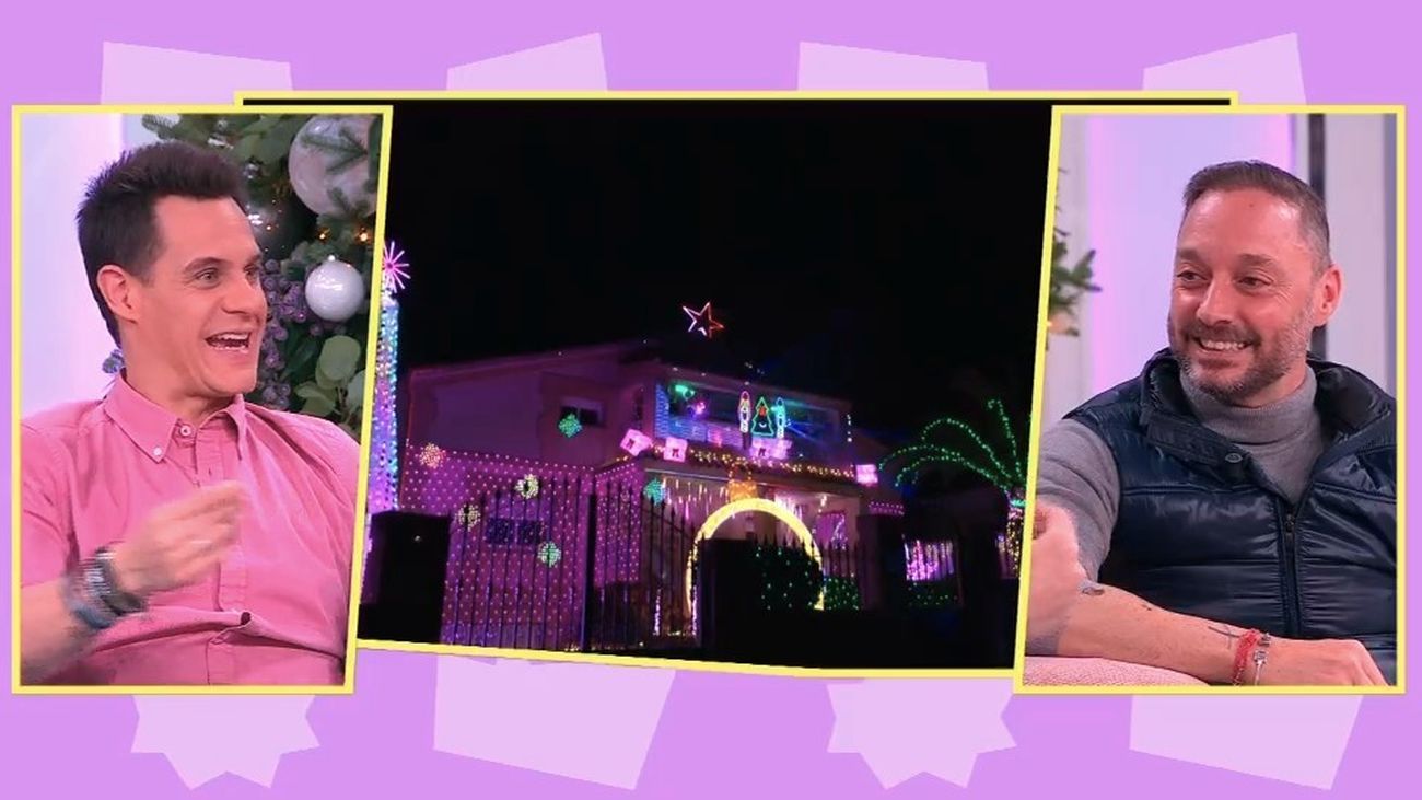 Gino convierte su casa en el espectáculo navideño del año