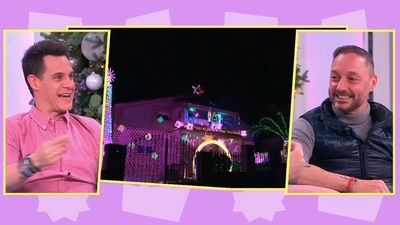 Gino convierte su casa en el espectáculo navideño del año