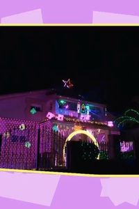 Gino convierte su casa en el espectáculo navideño del año