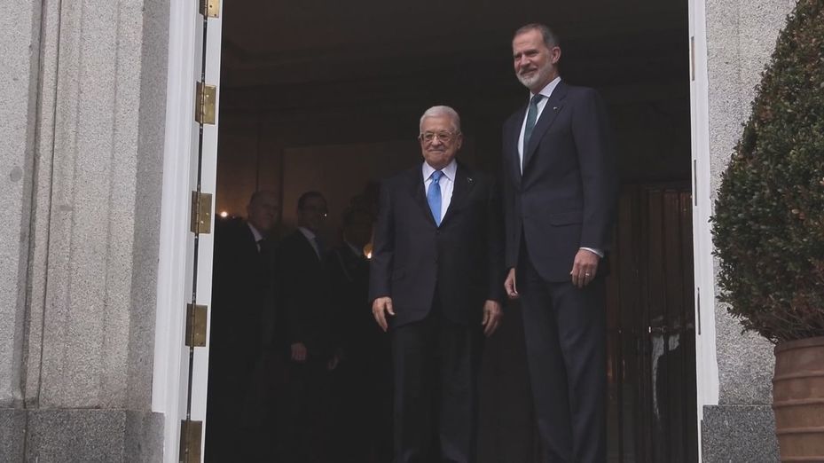 Felipe VI  se reúne con Abás en su segunda visita tras el reconocimiento del Estado palestino