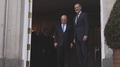 Felipe VI  se reúne con Abás en su segunda visita tras el reconocimiento del Estado palestino