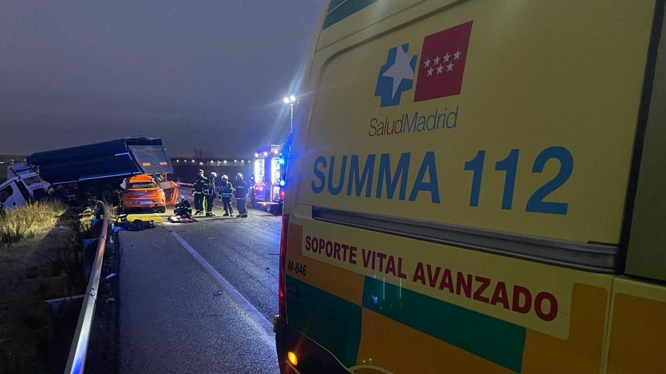 Accidente de tráfico en Daganzo de Arriba