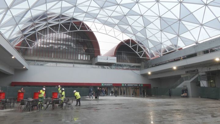 La estación de Chamartín estrena una gran bóveda acristalada y amplía su vestíbulo en plena remodelación