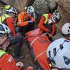 Rescatado en La Pedriza un senderista preciptado en un paraje de difícil acceso
