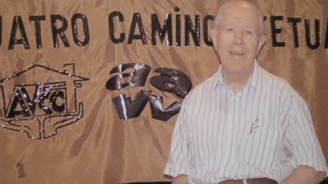 Fernando García (Tetuán, Madrid 1923-2025), presidente de la Asociación Vecinal Tetuán-Cuatro Caminos