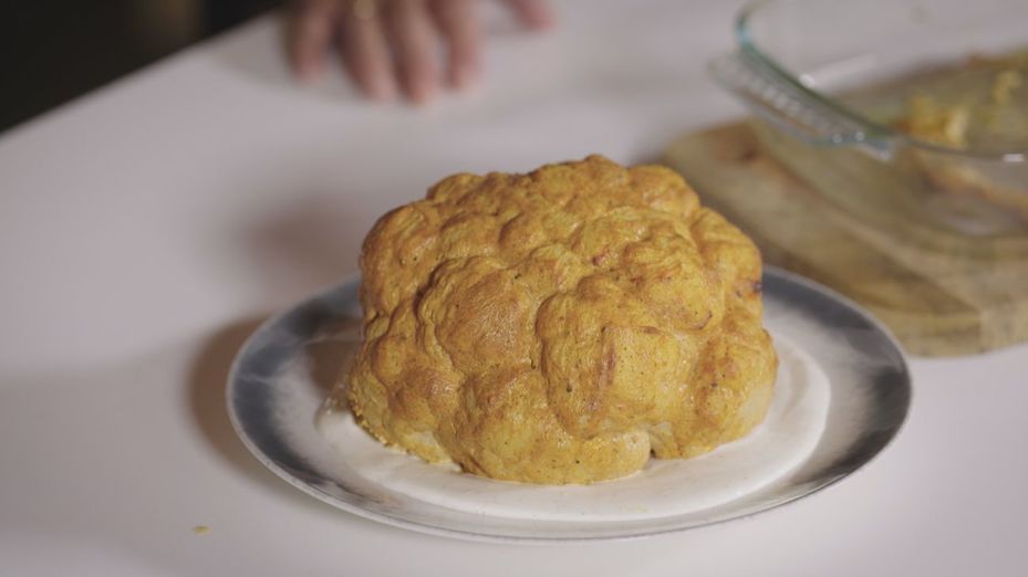 Sabor a Madrid: coliflor asada en universidad