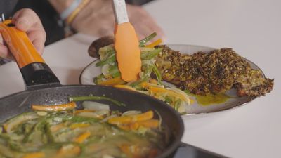 Sabor a Madrid: cordero con costra de pistachos en Lozoyuela
