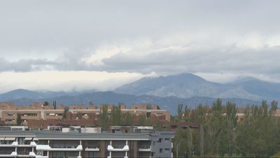 Cielos nubosos y lluvias débiles en la sierra de Madrid este domingo