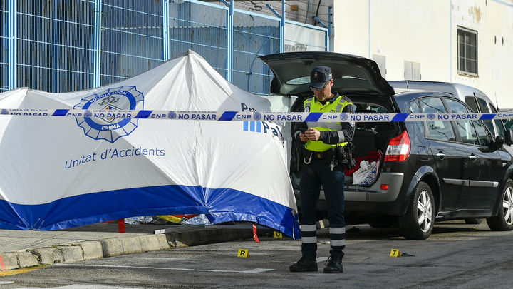 Lugar del atropello mortal a una niña en Mallorca