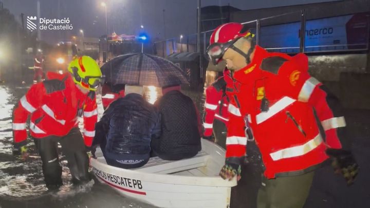 Emilia deja lluvias torrenciales en Almería y Valencia, que suspende clases en 32 centros